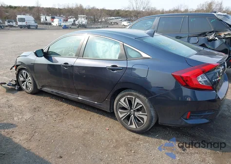 2018 Honda Civic Ex-L из США, поврежденный, VIN 2HGFC1F80JH640602